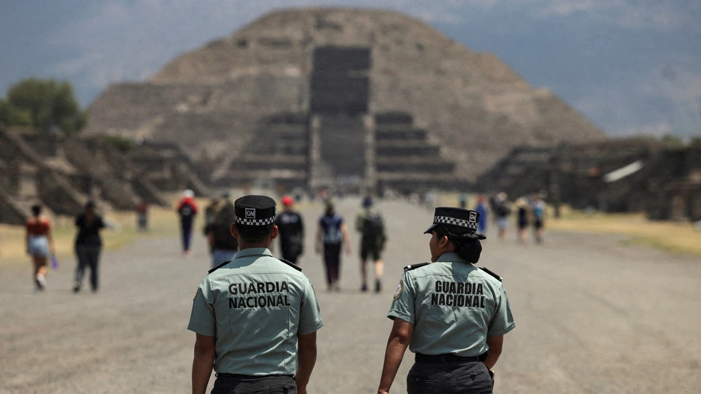 Mexicaans tempelcomplex Teotihuacán weer geopend, onder zware beveiliging